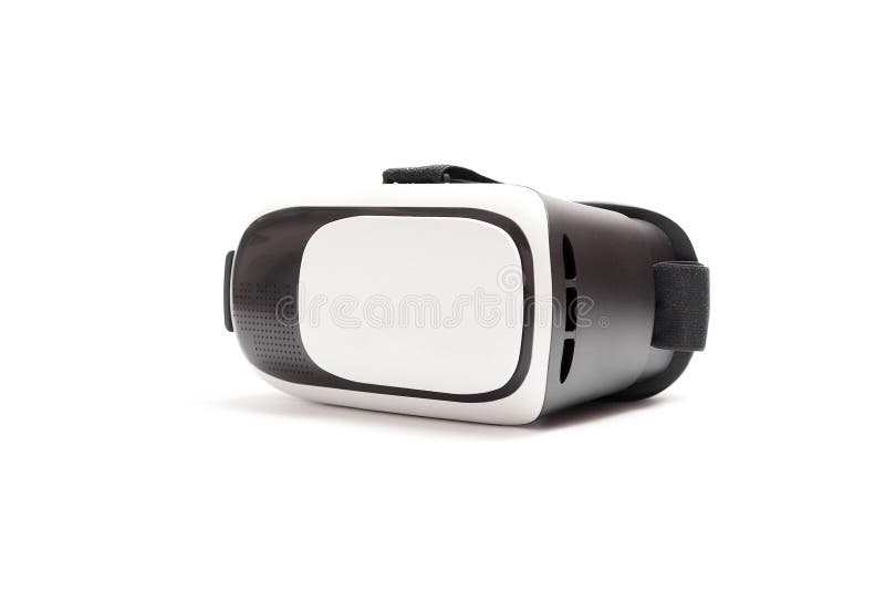 Gafas De Realidad Virtual Aisladas Sobre Fondo Blanco Foto de archivo -  Imagen de simulador, concepto: 213827904