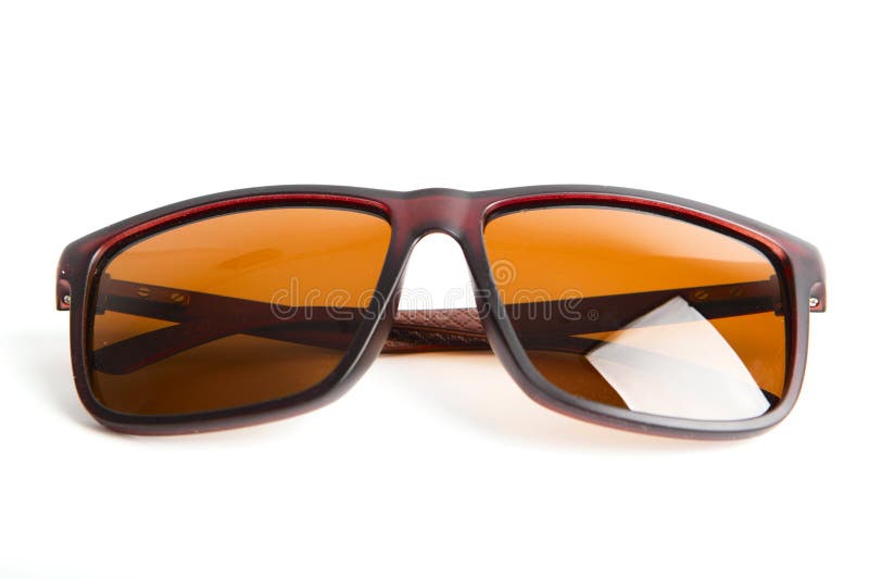Gafas de sol aisladas en blanco fotografía de archivo libre de regalías Gafas de sol aisladas en blanco fotografía de archivo libre de regalías
