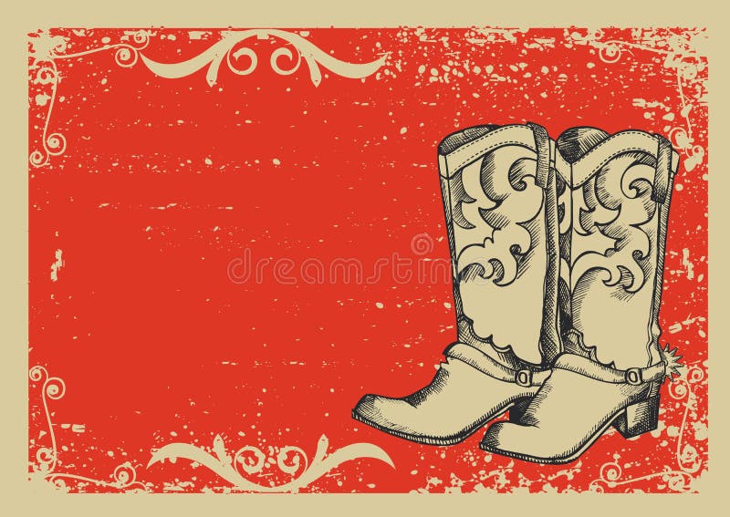 Gaines de cowboy illustration libre de droits Gaines de cowboy illustration libre de droits