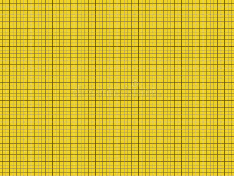 Cartão Largo Amarelo Quadriculado Do Vermelho Alaranjado Fundo Da