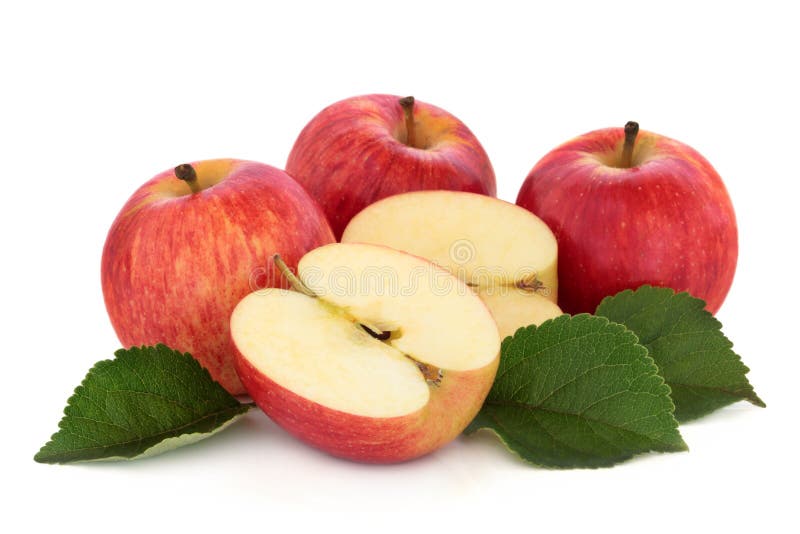 Celebracion manzanas una carta rama a través de blanco.