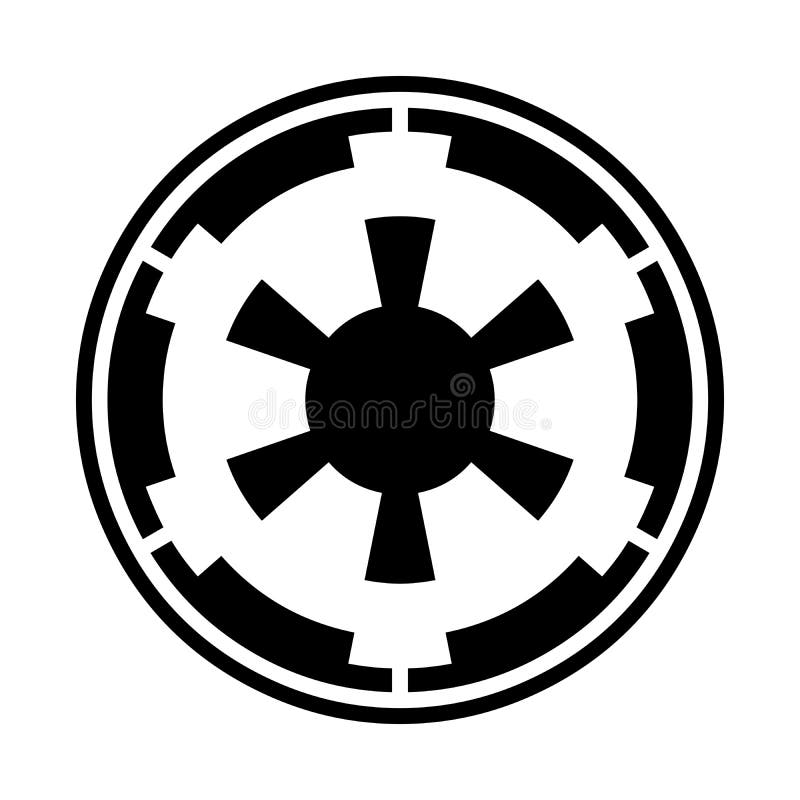 Galactic empire symbol icon