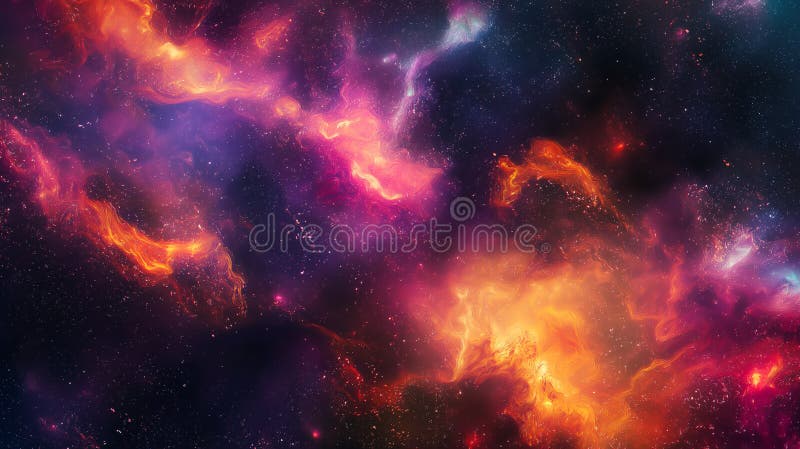 Galaktisk nebulakortex royaltyfri bild
