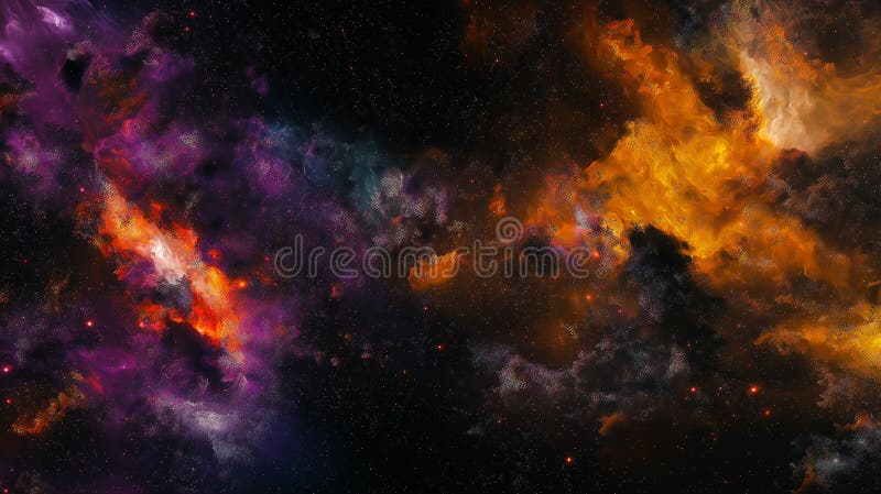 Galaktisk nebulakortex fotografering för bildbyråer