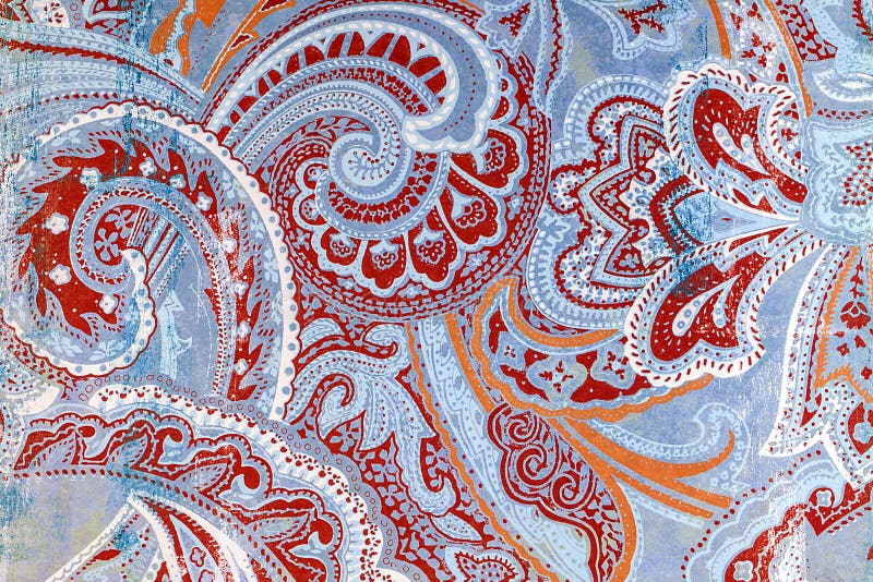 Galanteryjny Paisley deseniujący tło zdjęcia stock Galanteryjny Paisley deseniujący tło zdjęcia stock