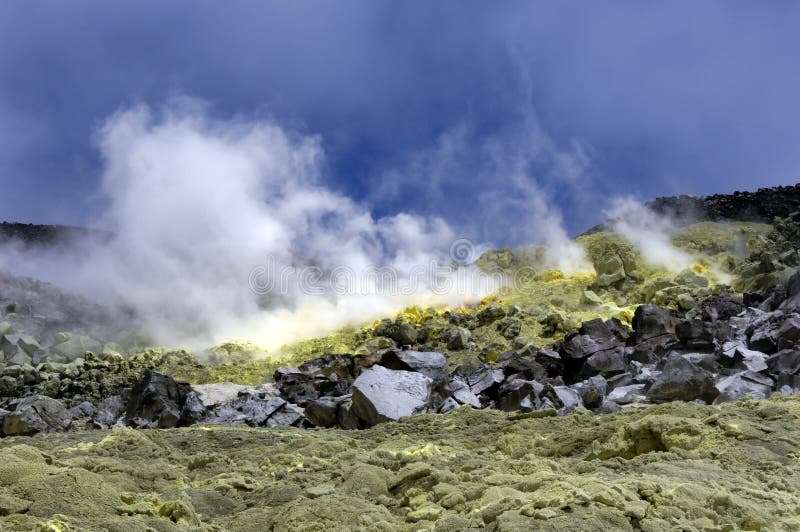 Galapagos Sulfur Volcano