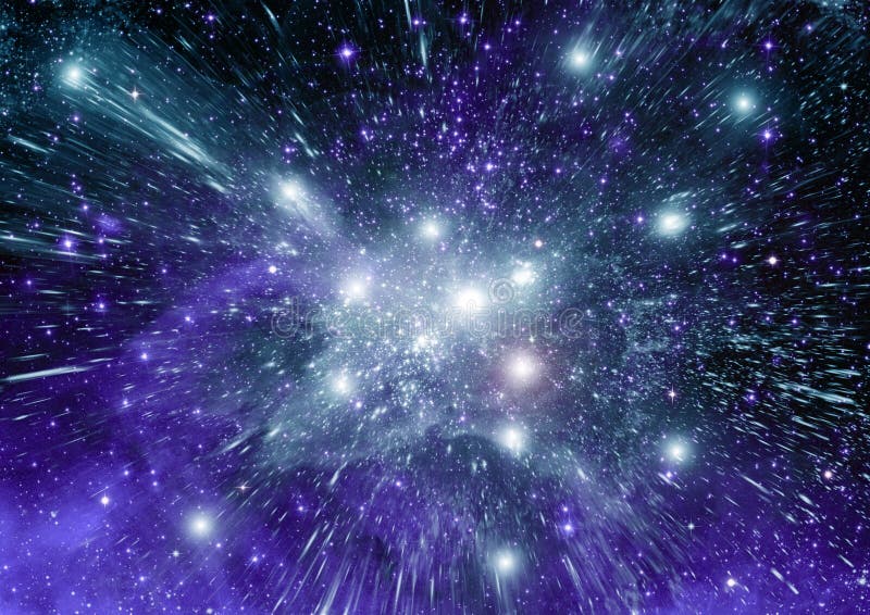 Galaxia en un espacio libre ilustración del vector Galaxia en un espacio libre ilustración del vector