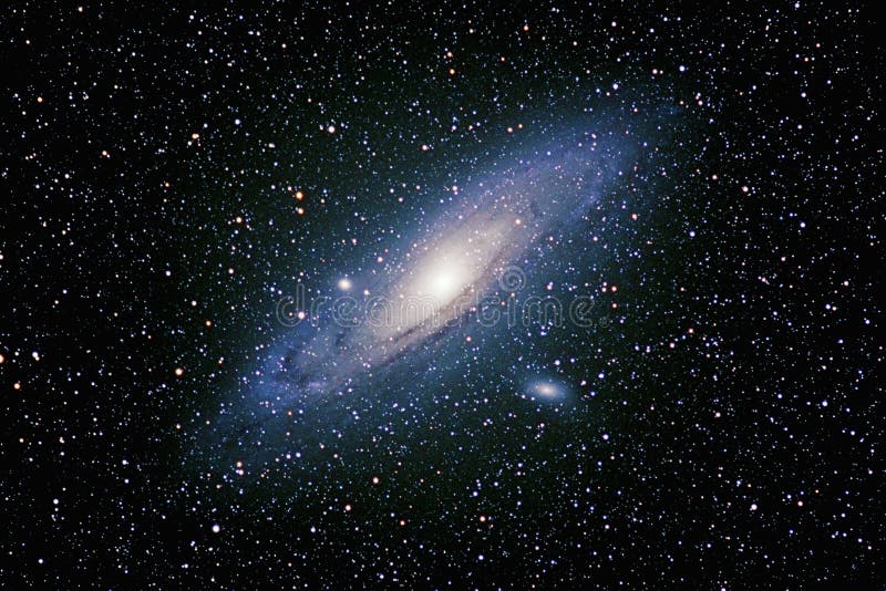 Galaxie d'Andromeda image libre de droits