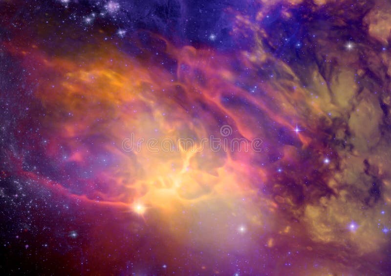 Galaxie dans un espace libre illustration stock Galaxie dans un espace libre illustration stock