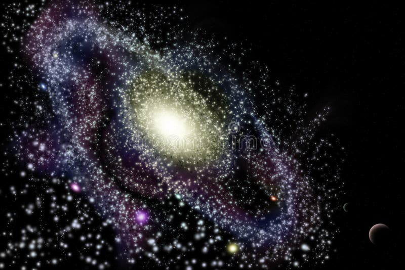 Galaxie im Universum
