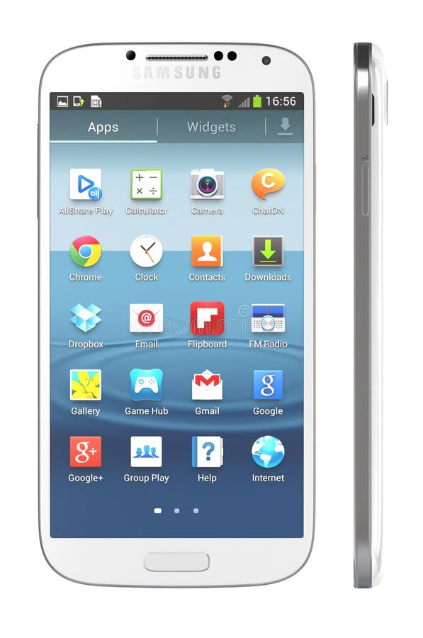 Galaxie S4 de Samsung image libre de droits Galaxie S4 de Samsung image libre de droits