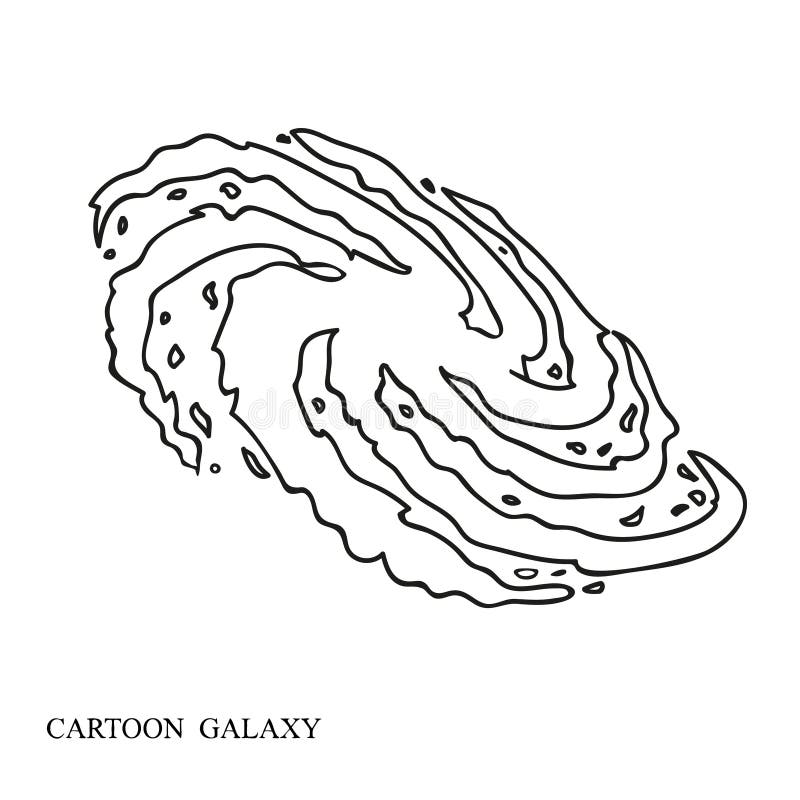 Как нарисовать галактику на бумаге