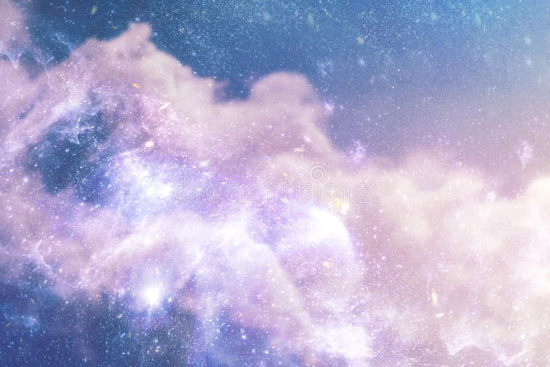 Galaxy in Space Textured Background Stock Illustration - Illustration of  pink, element: 223788249