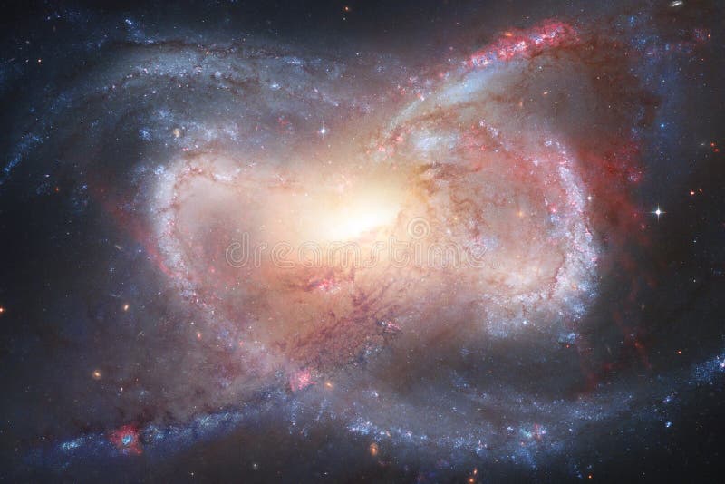 Galaxy, starfield, nebulae, cluster of stars in deep space. Science fiction art royalty free stock images Galaxy, starfield, nebulae, cluster of stars in deep space. Science fiction art royalty free stock images