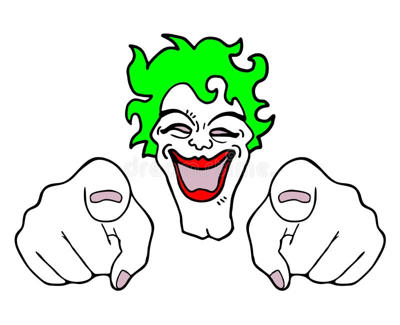 galen clown royaltyfri illustrationer galen clown royaltyfri illustrationer