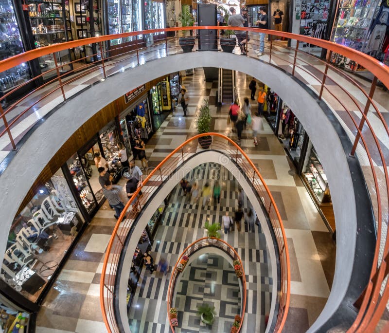 Galeria Do Rock Rock Gallery Shopping Mall In Dowtown Sao Paulo Sao