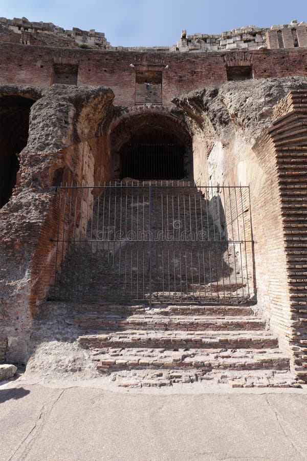 Galerie dans Roman Colosseum célèbre images stock Galerie dans Roman Colosseum célèbre images stock