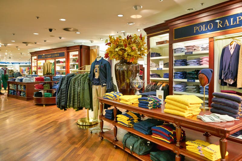 Polo Ralph Lauren store editorial image. Image of outlet - 109059360