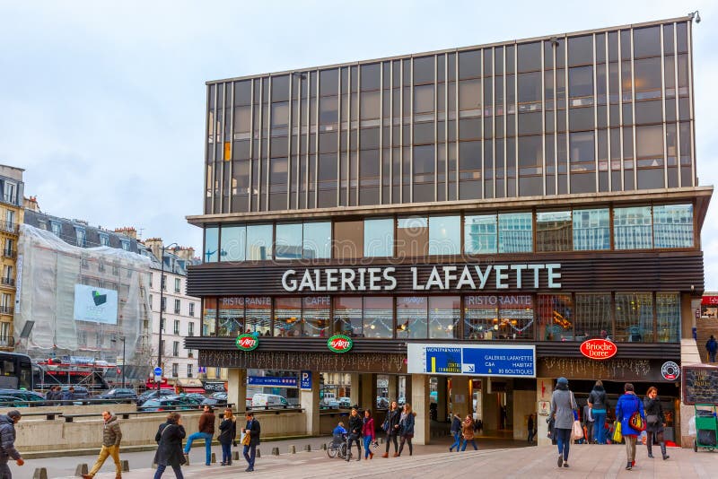 Galeries Lafayette in Montparnasse, Paris Editorial Photography - Image ...