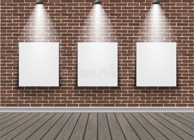 Galerii wystawy wnętrze ilustracja wektor Galerii wystawy wnętrze ilustracja wektor