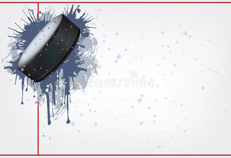 Galet d'hockey illustration libre de droits Galet d'hockey illustration libre de droits