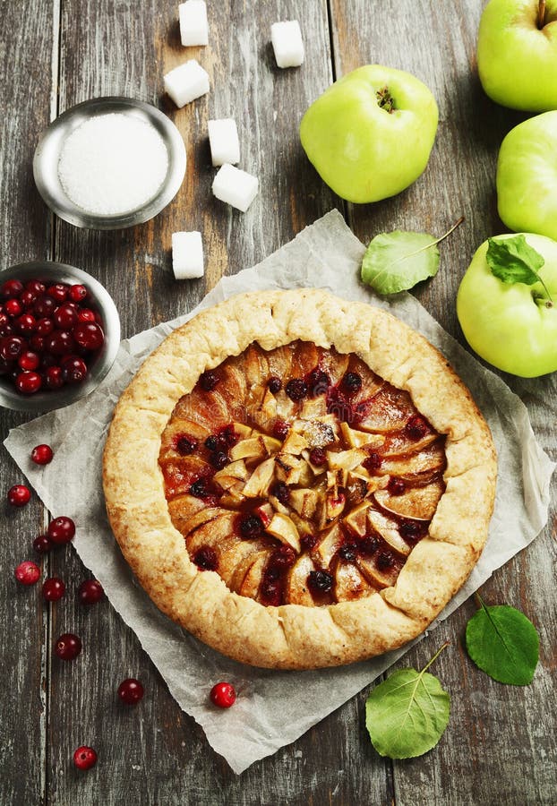 Galette с яблоками