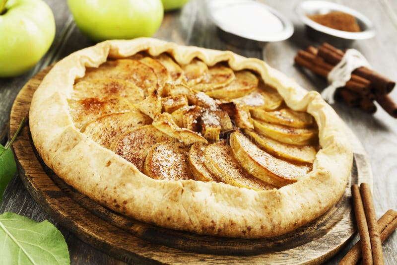 Galette с яблоками