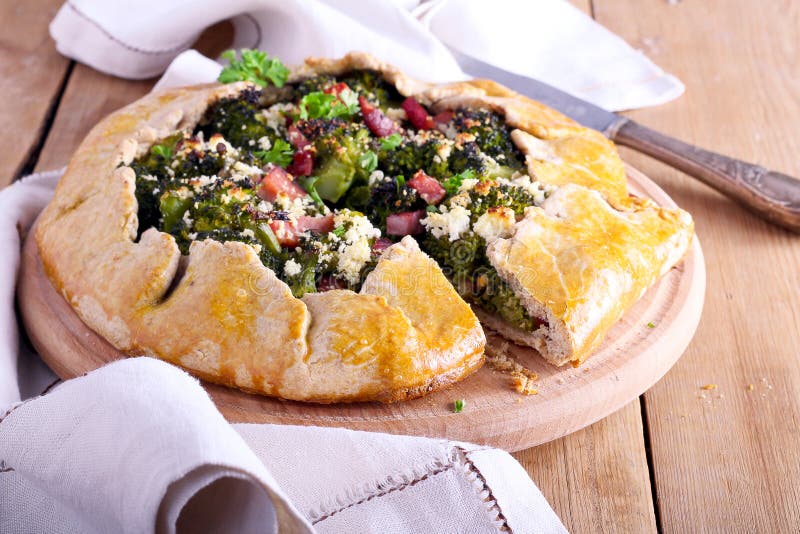 Galette stock photo. Image of tart, savory, bread, cake 35452460