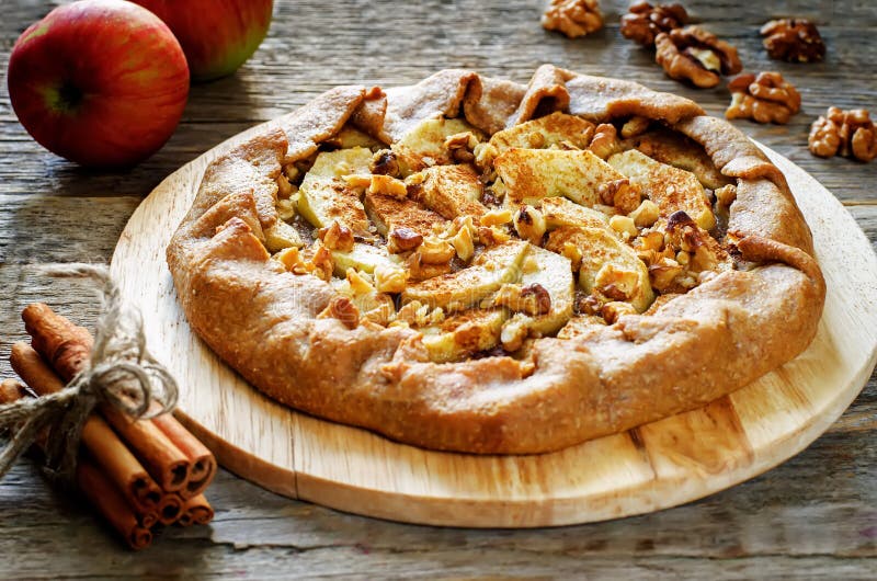 Galette с яблоками