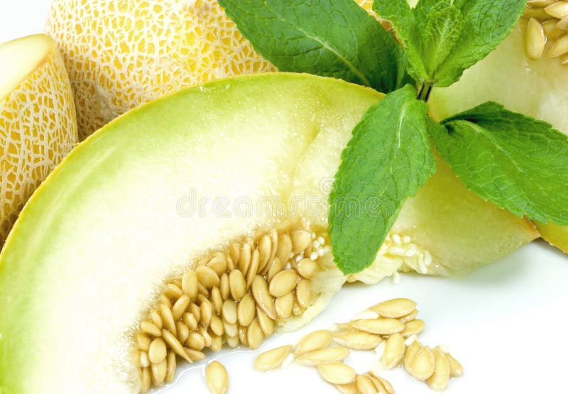 Galia Melon stock image. Image of background, healthy 12351679
