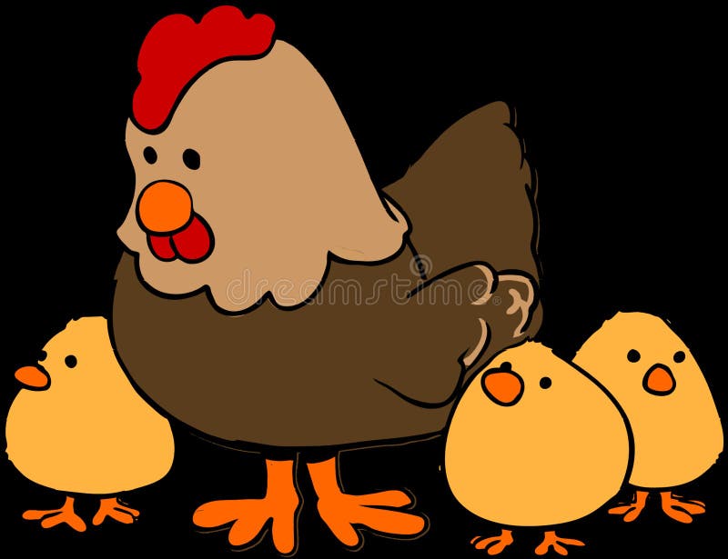 Desenhos animados da galinha Foto stock gratuita - Public Domain Pictures