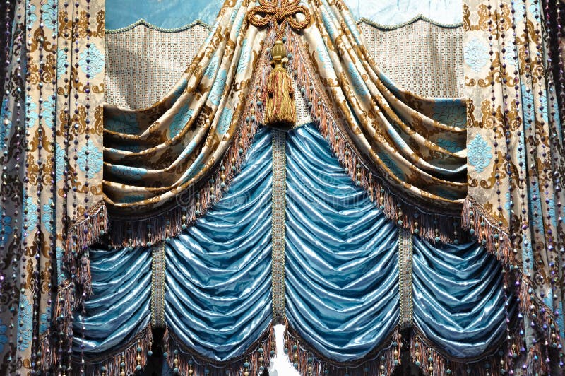 Curtain pattern stock image. Image of tassel, gallant 15542251