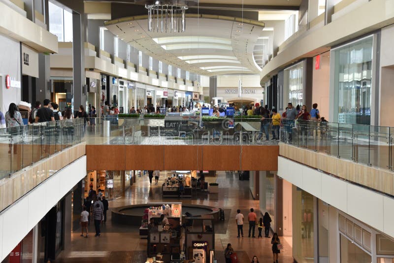 The Galleria Mall in Houston, Texas Editorial Stock Photo - Image