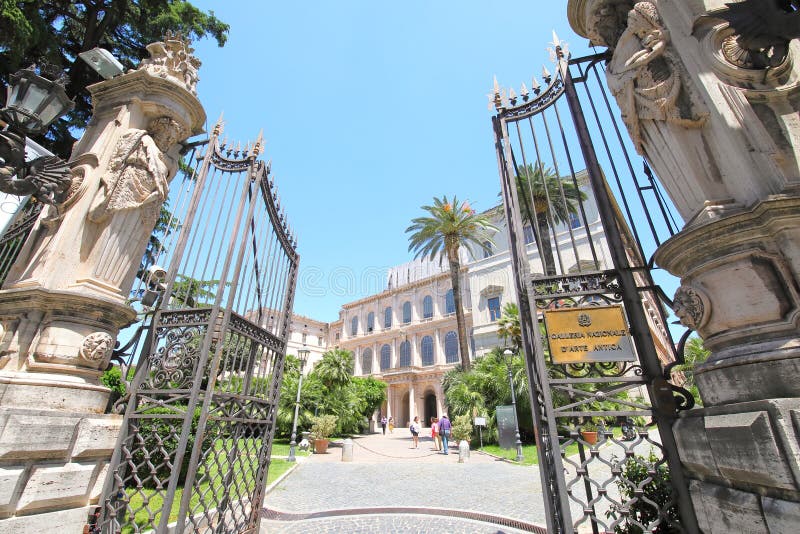 Galleria Nazionale di arte antica nel Palazzo Barberini Roma Italia fotografia stock Galleria Nazionale di arte antica nel Palazzo Barberini Roma Italia fotografia stock