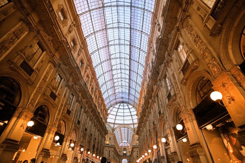 The Galleria Vittorio Emanuele II is a covered arcade situated on the northern side of the Piazza del Duomo in Milan. The Galleria Vittorio Emanuele II is a covered arcade situated on the northern side of the Piazza del Duomo in Milan.