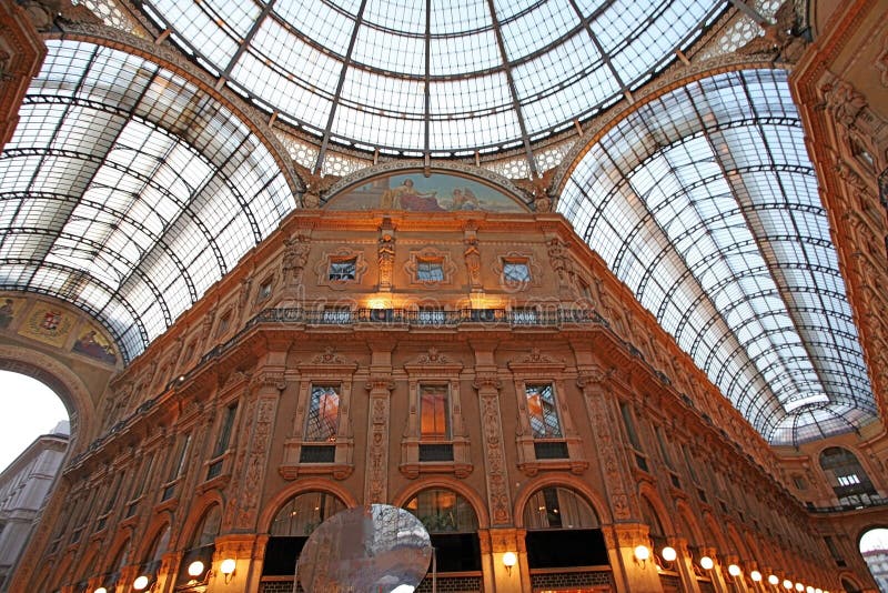 The Galleria Vittorio Emanuele II is a covered arcade situated on the northern side of the Piazza del Duomo in Milan. The Galleria Vittorio Emanuele II is a covered arcade situated on the northern side of the Piazza del Duomo in Milan.