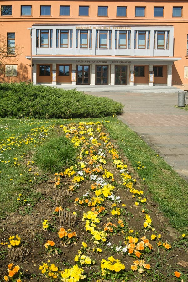 The Gallery of Peter Matejka and Kino Povazan cinema in Nove Mesto nad Vahom town