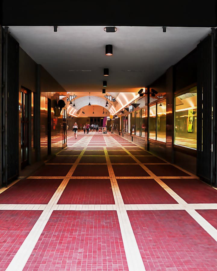 Gallery stores stock image. Image of galleria, elegant 58115725