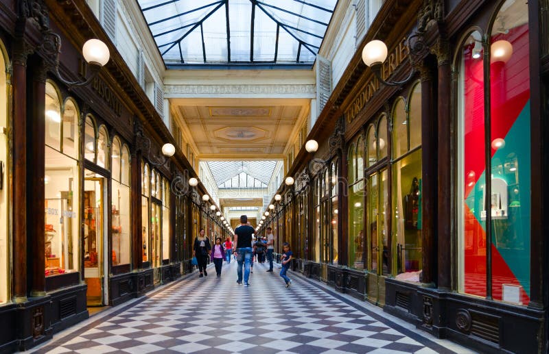 Gallery Vero-Doda Galerie Véro-Dodat, Paris, France stock image Gallery Vero-Doda Galerie Véro-Dodat, Paris, France stock image