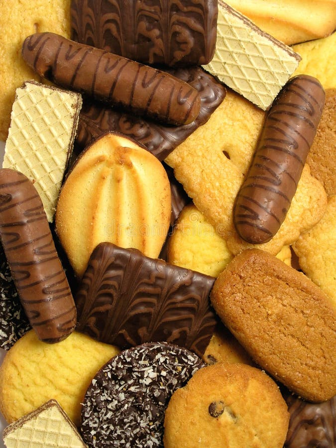 Galletas fotografía de archivo libre de regalías