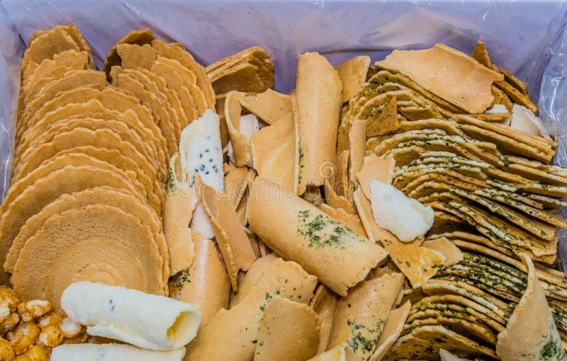 Galletas coreanas tradicionales imagen de archivo libre de regalías