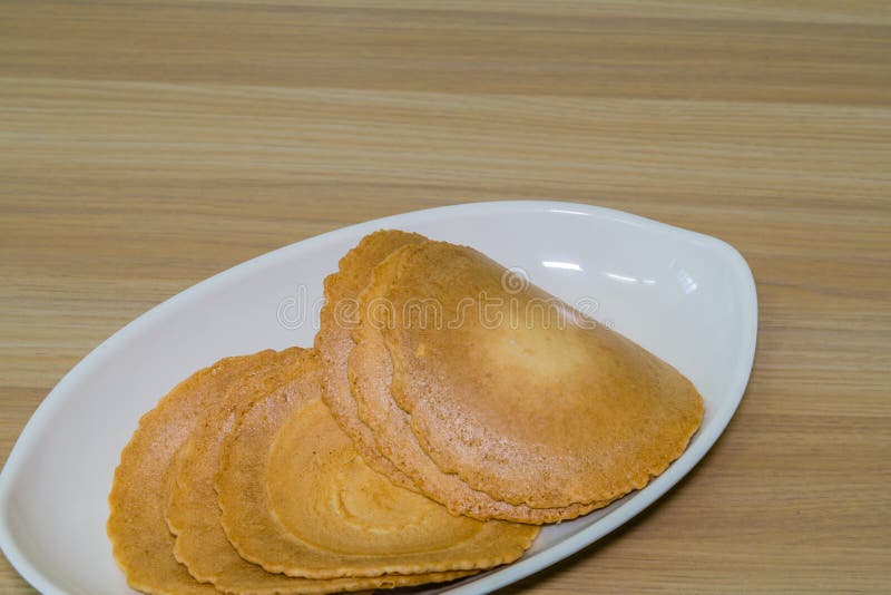 Galletas de arroz crispadas coreanas fotografía de archivo libre de regalías