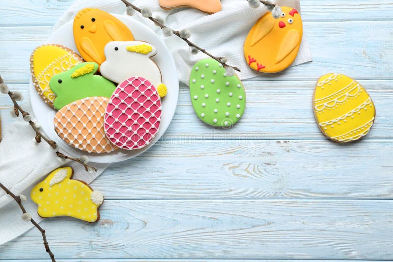 Galletas de Pascua foto de archivo libre de regalías Galletas de Pascua foto de archivo libre de regalías