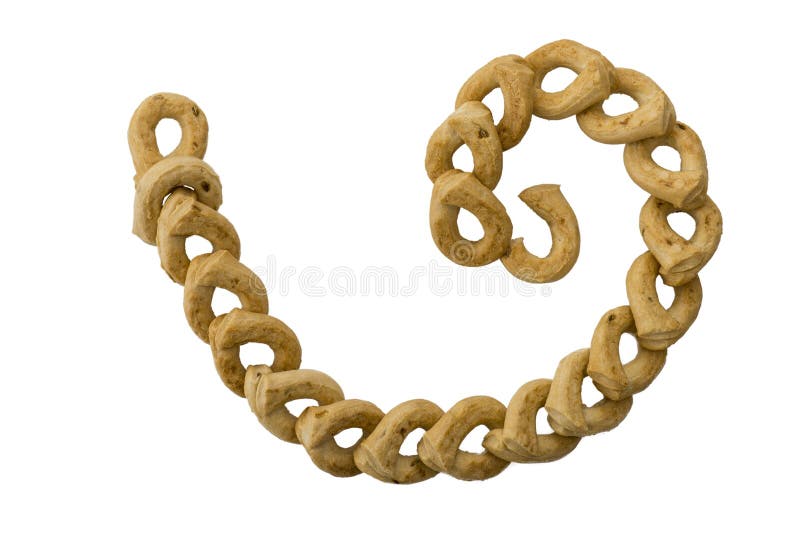 Galletas italianas tradicionales llamadas fotografía de archivo libre de regalías Galletas italianas tradicionales llamadas fotografía de archivo libre de regalías
