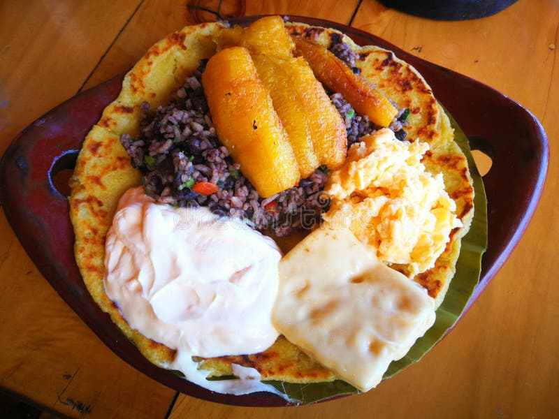 Gallo pinto. Rice and beans