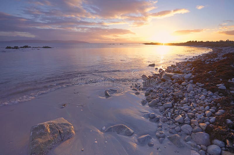 Galway Bay stock image. Image of shoreline, water, landscape 4371093