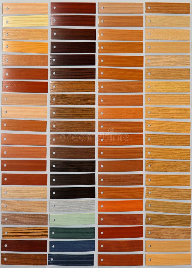 Gama de colores de madera imagen de archivo. Imagen de paleta