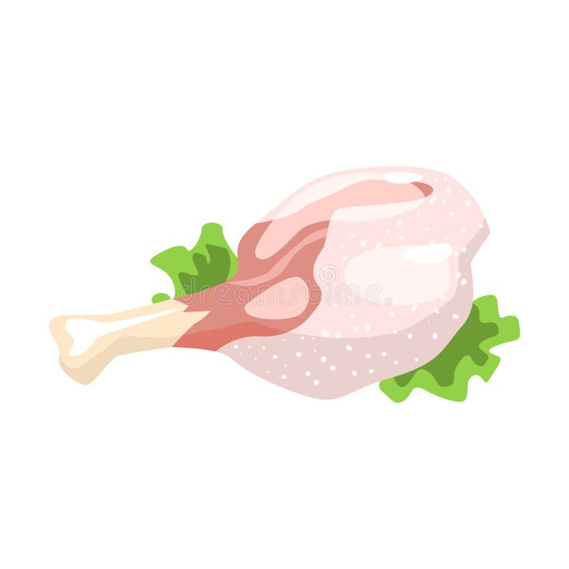 Gamba della carne di tacchino, prodotto alimentare Rich In Proteins, elemento importante dell'illustrazione sana di vettore di di illustrazione di stock Gamba della carne di tacchino, prodotto alimentare Rich In Proteins, elemento importante dell'illustrazione sana di vettore di di illustrazione di stock