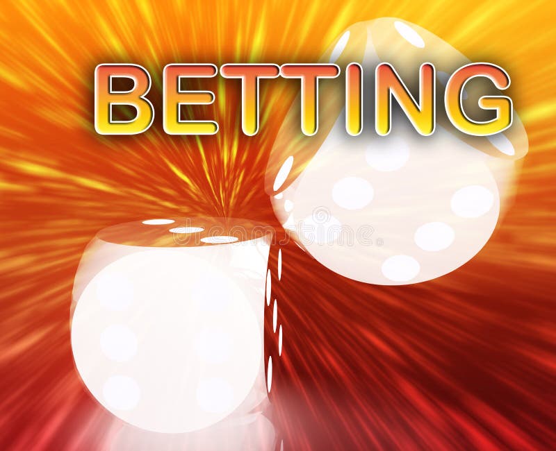Gambling dice betting background royalty free illustration Gambling dice betting background royalty free illustration