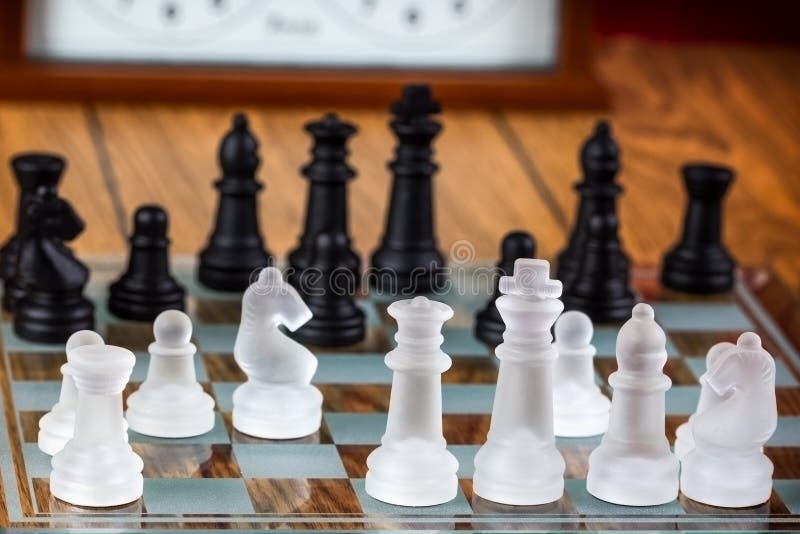 Opening Chess Photo Chess Pieces Position Stock Photo 2343348127